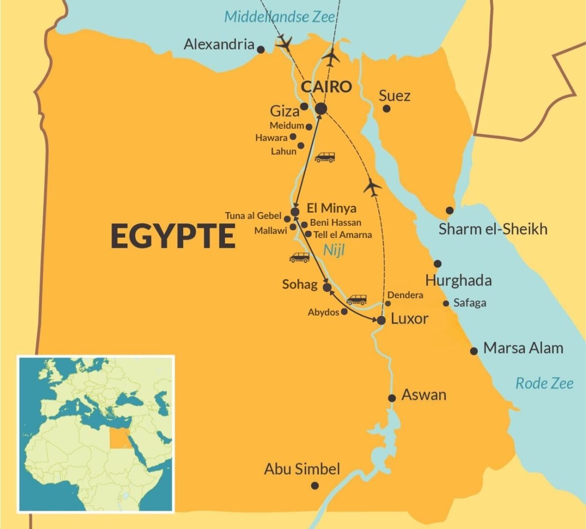 Kingfisher_Routes_Midden_Egypte