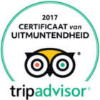TripAdvisor logo certificaat van uitmuntendheid