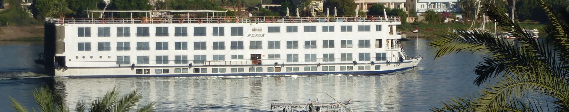 Nijlcruiseboot in Egypte